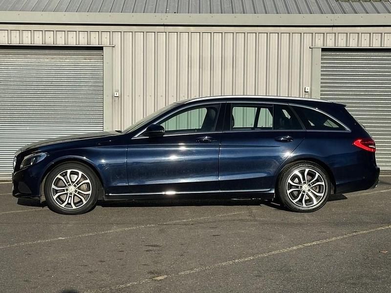 Used Mercedes C350e 2016 Blue Estate