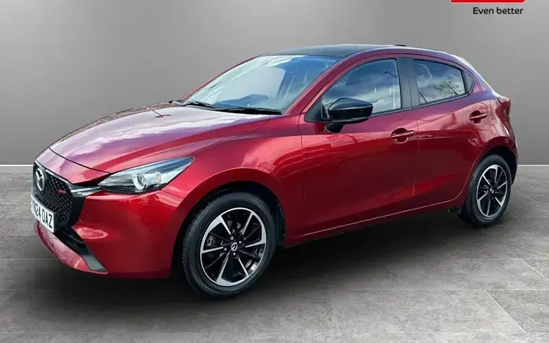 Used Mazda 2 Homura-Aka 90 HP (66 kW) 2024 Red Hatchback