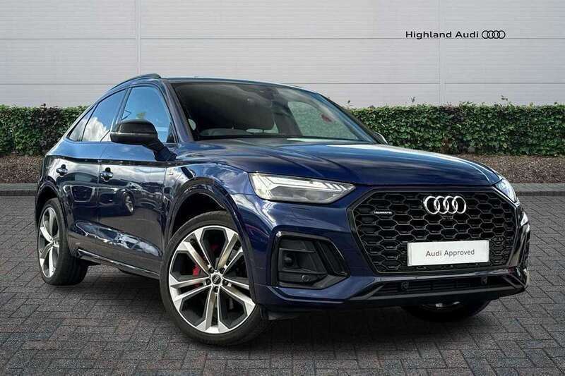 Blue Used 2022 Audi Q5 Sportback Comfort SUV | £39,985 (Expensive) - Image 1/4