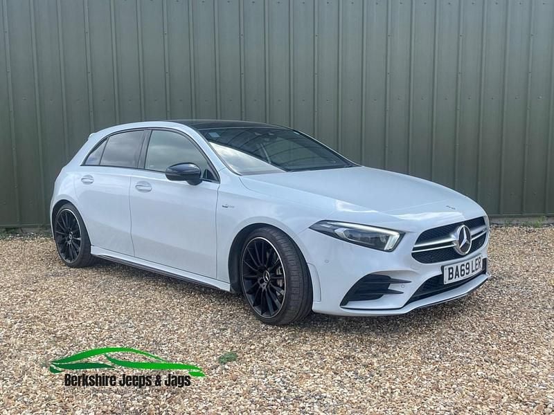 White Used 2019 Mercedes A35 AMG Premium Plus Hatchback | £22,995 (Good price) - Image 1/4