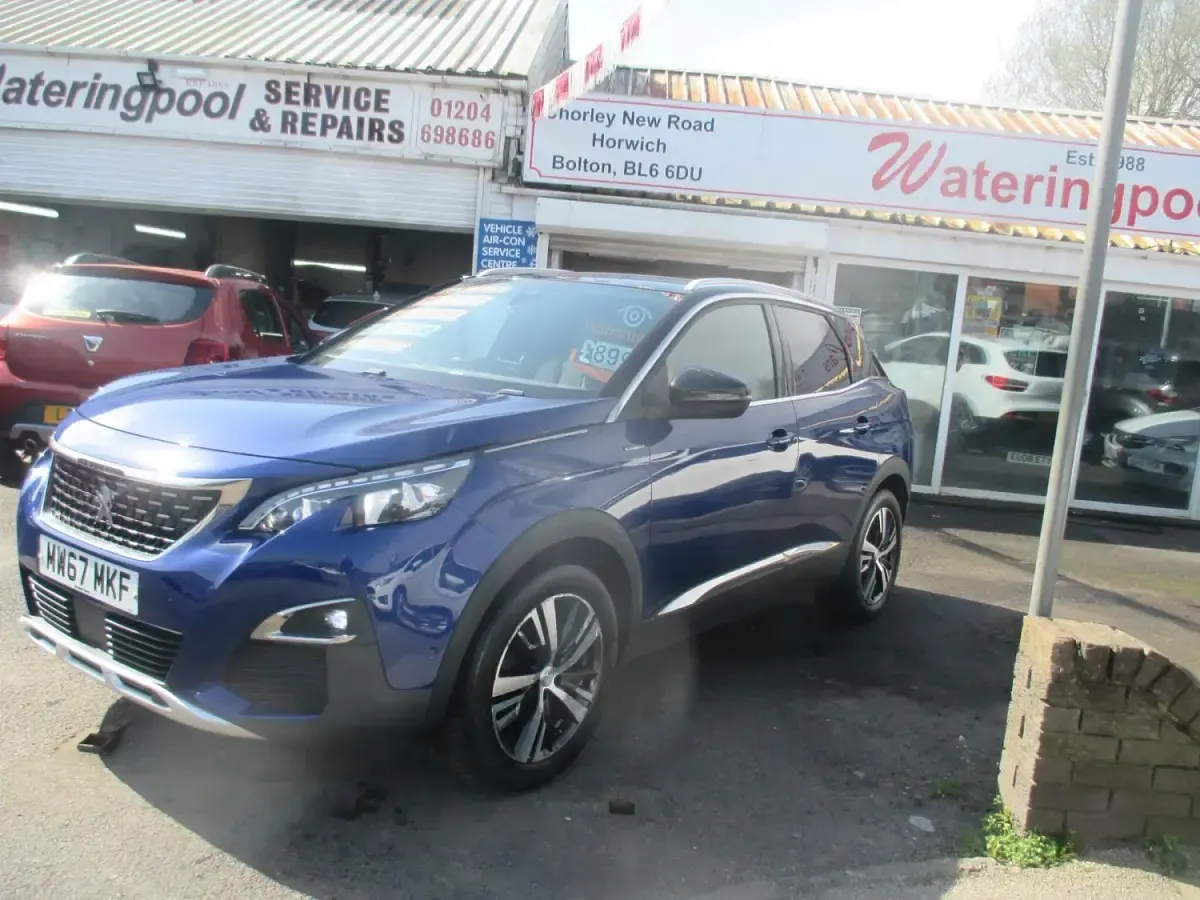 Second-hand Peugeot 3008 GT-line 2017 Albastru SUV