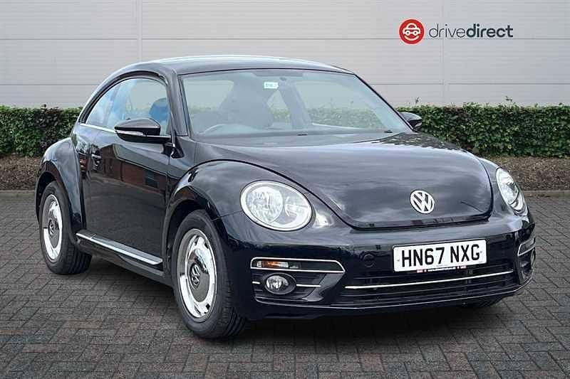 Black Used 2017 VW Beetle Design Hatchback | £10,381 (Fair price) - Image 1/4