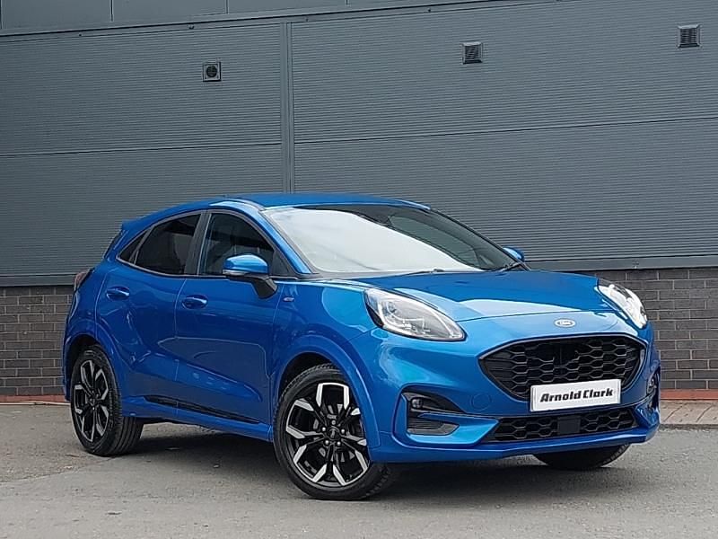 Blue Used 2022 Ford Puma ST-Line X Hatchback | £15,998 (A bit pricey) - Image 1/4