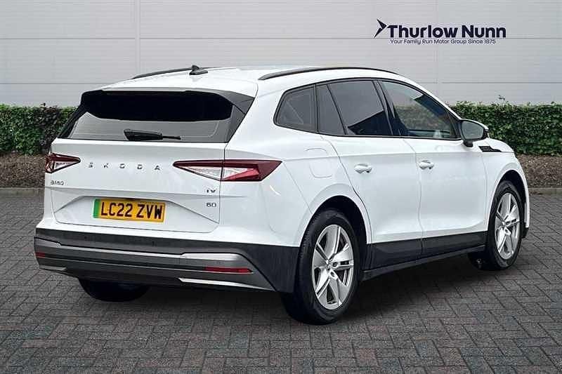 Used Skoda Enyaq iV ecoSuite 131 kW (179 HP) 2022 White SUV