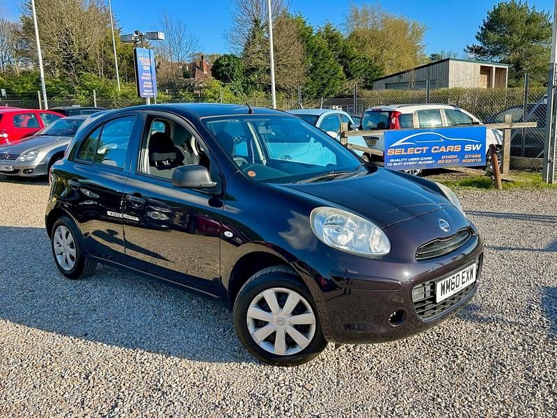 Used Nissan Micra Visia 2011 Black Hatchback