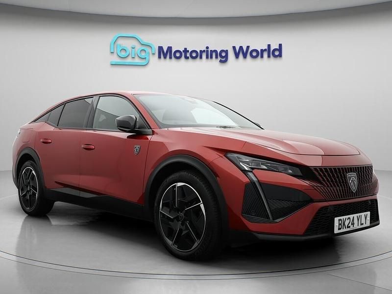Red Used 2024 Peugeot 408 GTi Sedan | £20,300 (Super price) - Image 1/4