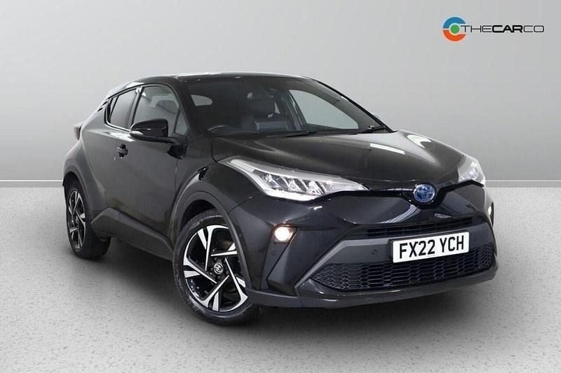 Black Used 2022 Toyota C-HR Design SUV | £18,475 (Fair price) - Image 1/4