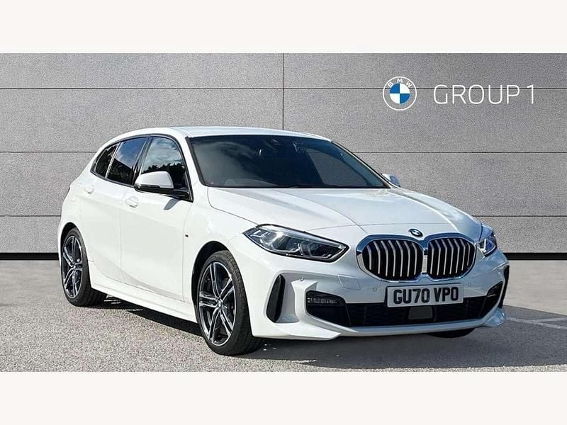White Used 2020 BMW 118 M Sport Hatchback | £20,595 (Fair price) - Image 1/4