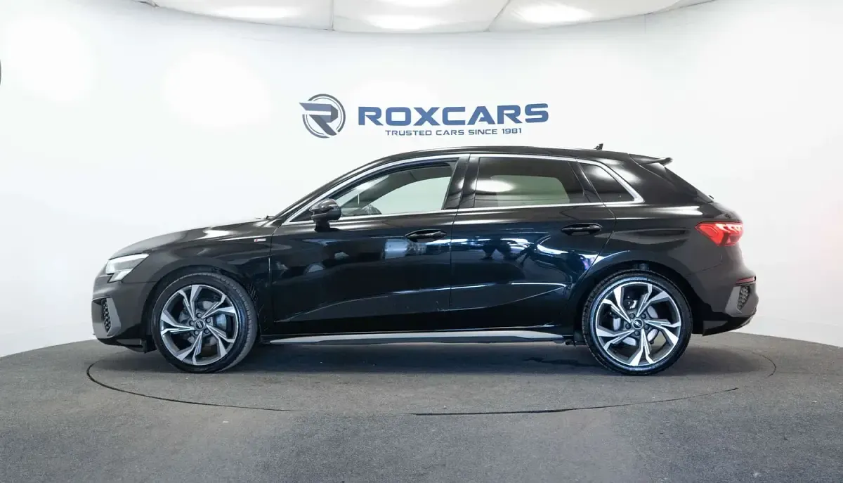 Used Audi A3 Sportback S-Line 110 HP (80 kW) 2023 Black Hatchback