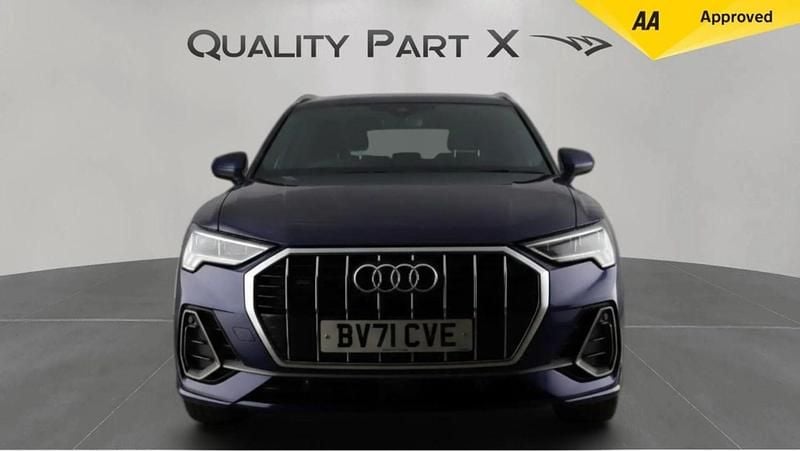 Used Audi Q3 S-Line 150 HP (110 kW) 2021 Blue SUV