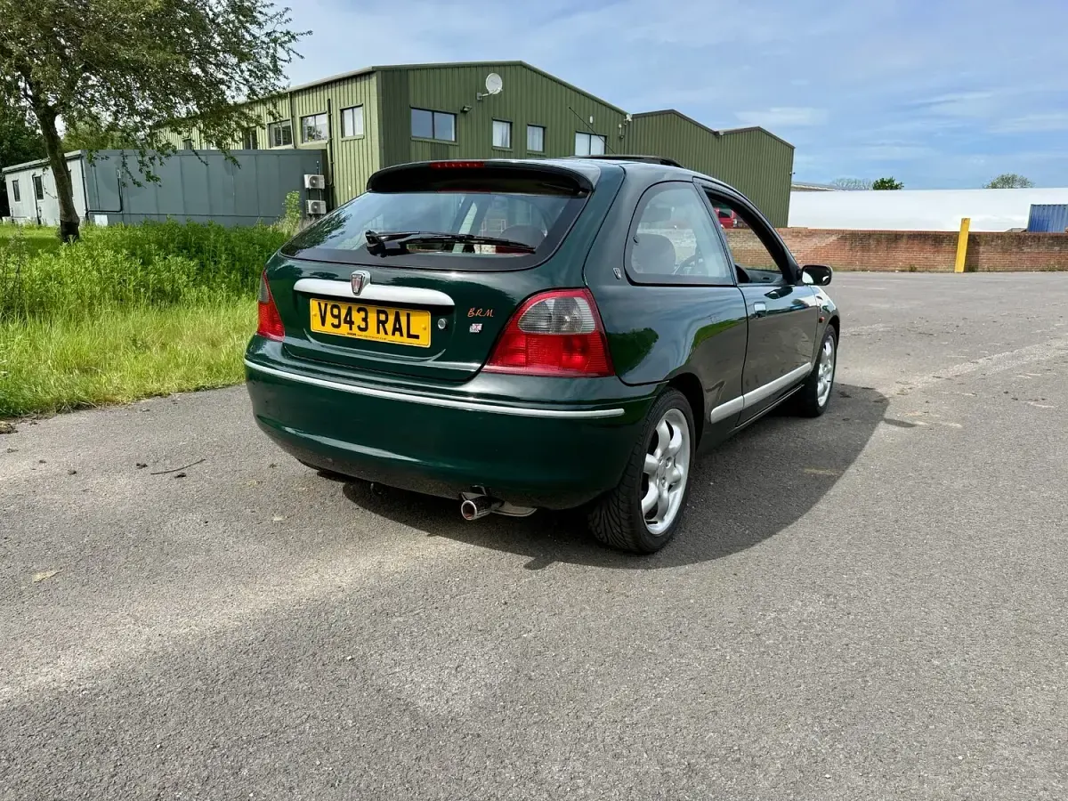 Used Rover 200 147 HP (108 kW) 1999 Green Hatchback