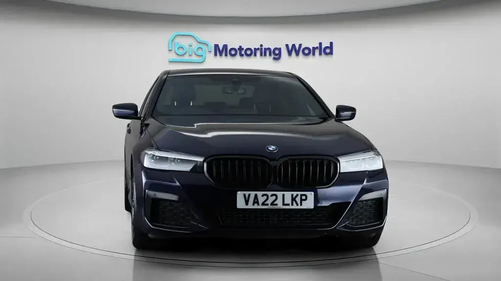 Used BMW 520 M Sport 190 HP (139 kW) 2022 Blue Sedan