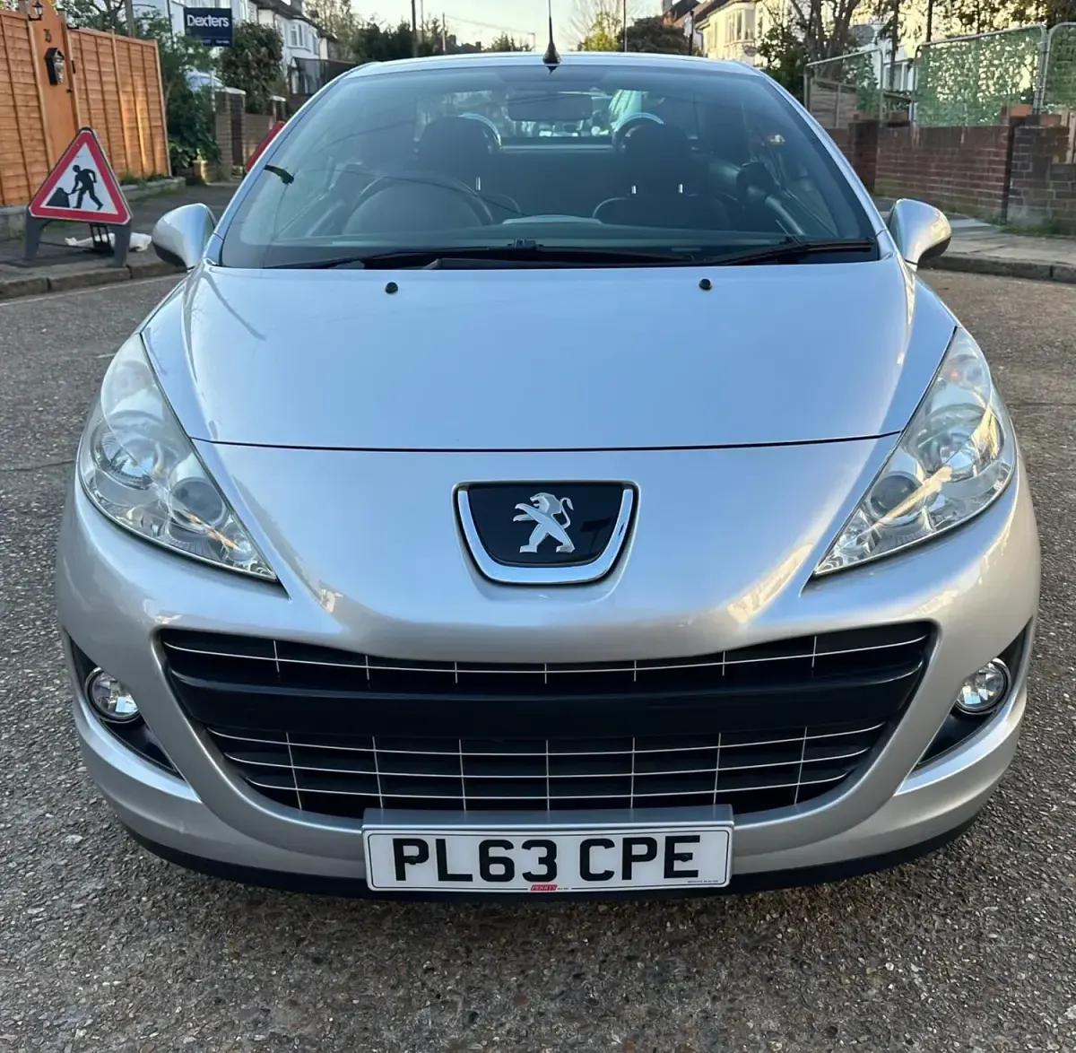 Used Peugeot 207 CC Allure 2014 Silver Cabriolet