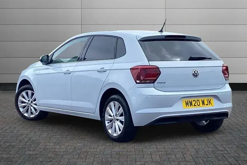 Used VW Polo Match 95 HP (69 kW) 2020 Pure white Hatchback