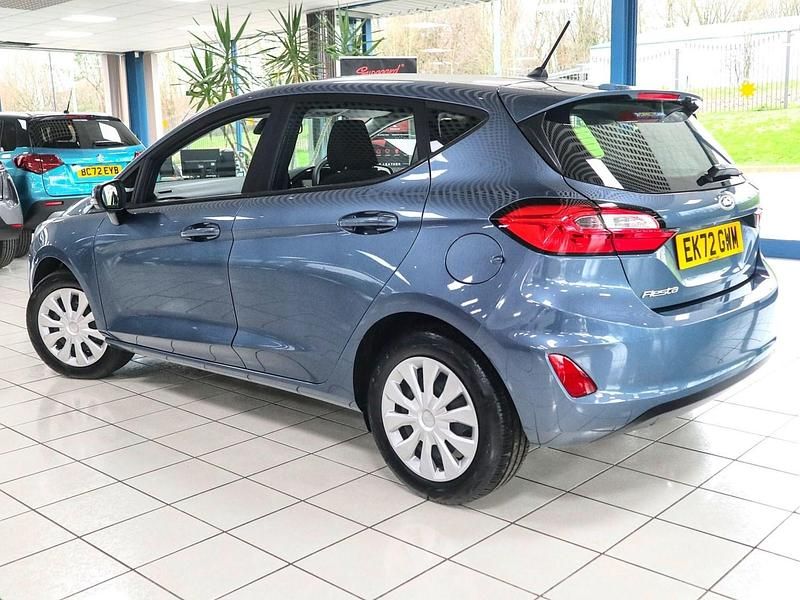 Used Ford Fiesta Trend 75 HP (55 kW) 2022 Blue Hatchback