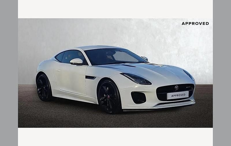White Used 2018 Jaguar F-Type R-Dynamic Coupe | £34,399 (Super price) - Image 1/4