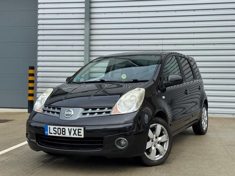 Black Used 2008 Nissan Note Acenta MPV | £1,490 (Fair price) - Image 1/4