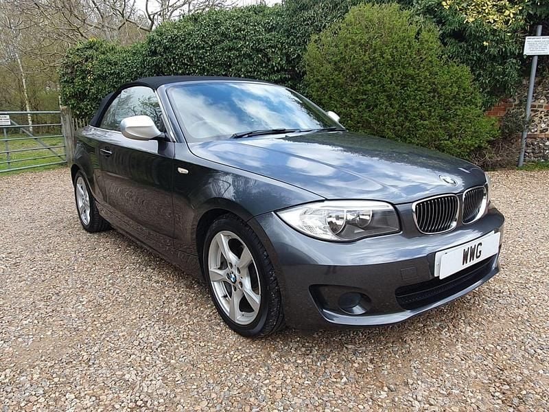 Used BMW 118 Cabriolet Exclusive 2012 Grey Cabriolet