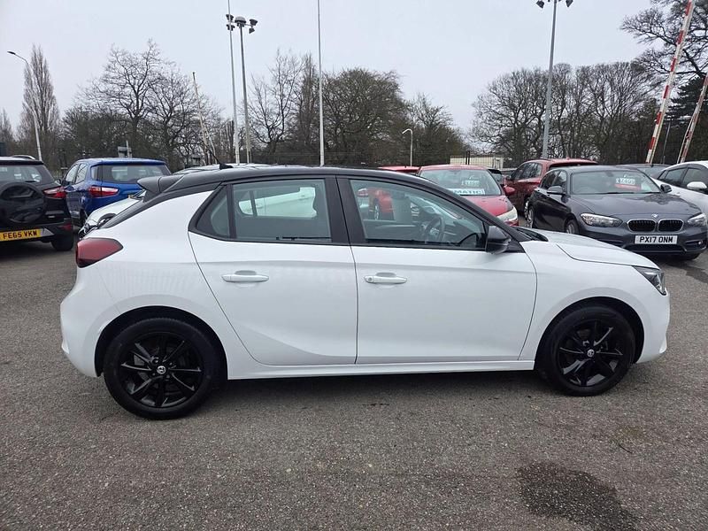 Used Vauxhall Corsa 75 HP (55 kW) 2020 White Hatchback