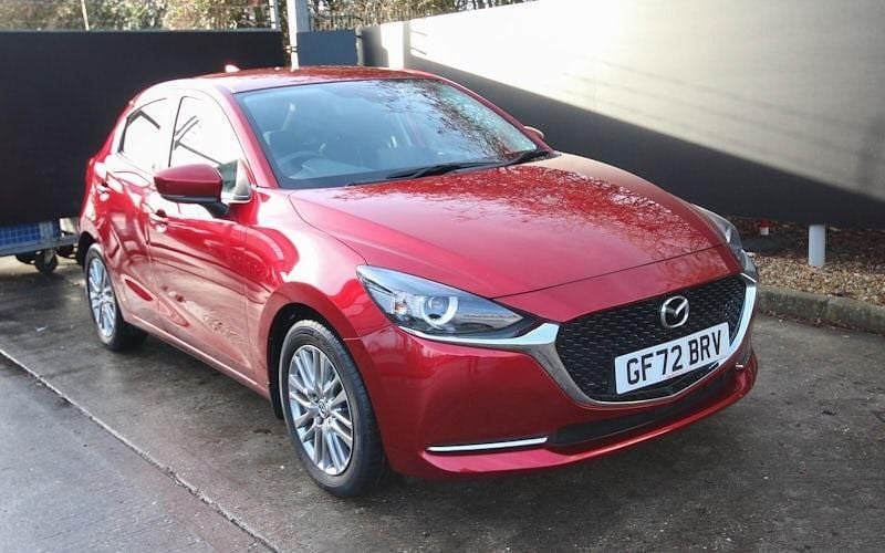 Red Used 2022 Mazda 2 Inclusive Hatchback | £14,295 (Fair price) - Image 1/4