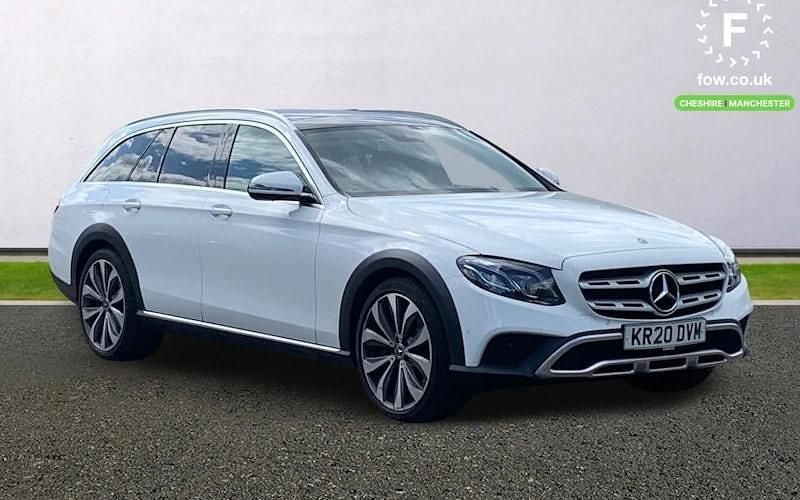 Used Mercedes E400 340 HP (250 kW) 2020 White Estate