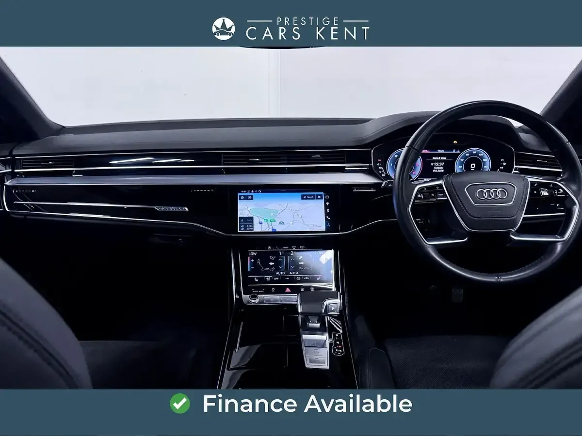Used Audi A8 Black Edition 286 HP (210 kW) 2022 Grey Sedan