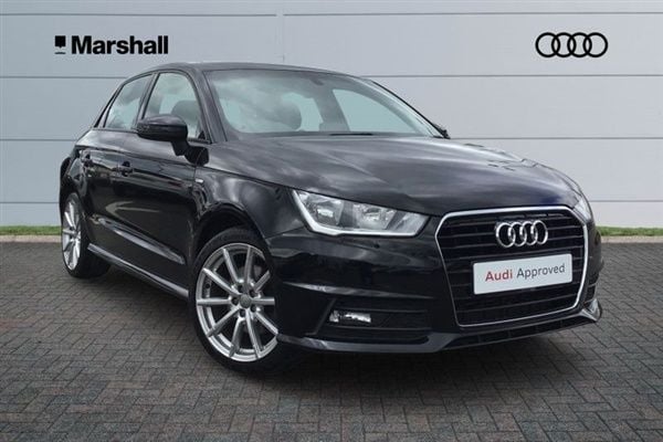 Black Used 2015 Audi A1 S-Line Hatchback | £11,319 (Fair price) - Image 1/4