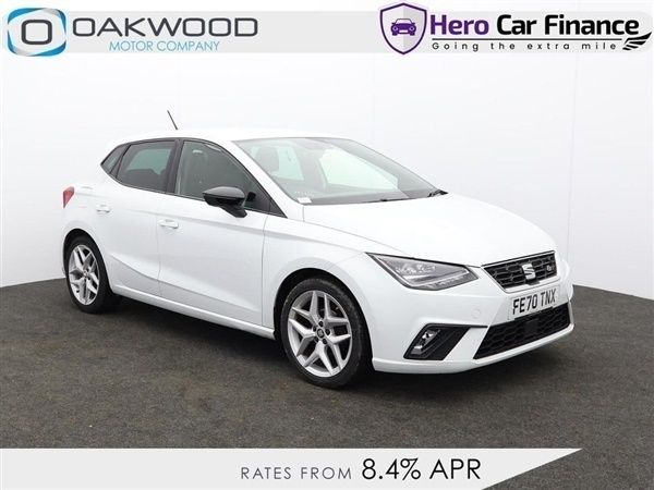 White Used 2020 Seat Ibiza FR Hatchback | £13,844 (Expensive) - Image 1/1