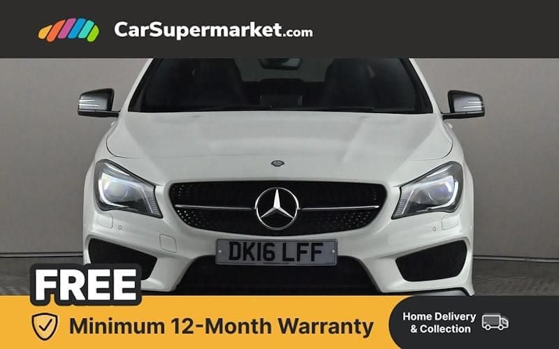 Used Mercedes CLA180 AMG 122 HP (89 kW) 2016 White Sedan