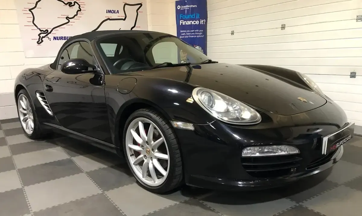 Used Porsche Boxster 2009 Black Cabriolet