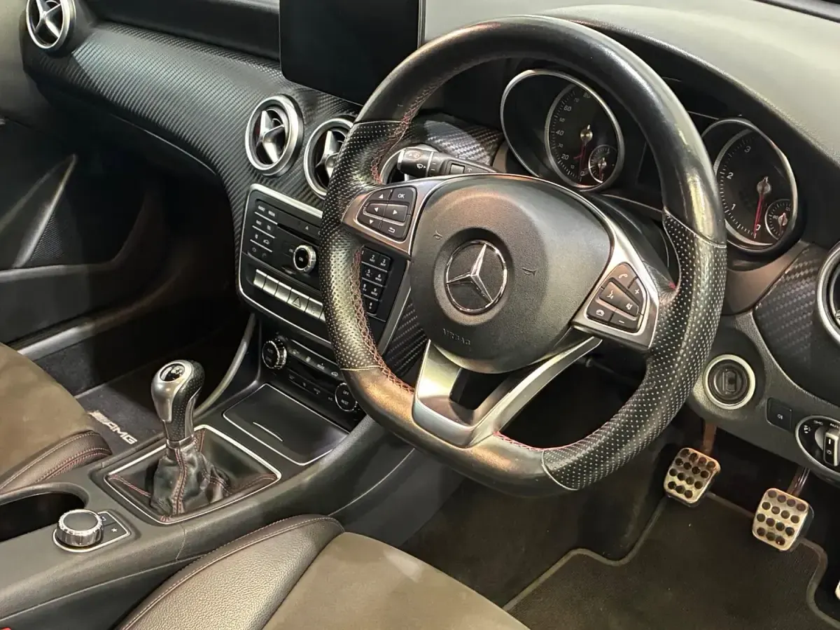 Used Mercedes A200 AMG line 2016 Black Hatchback