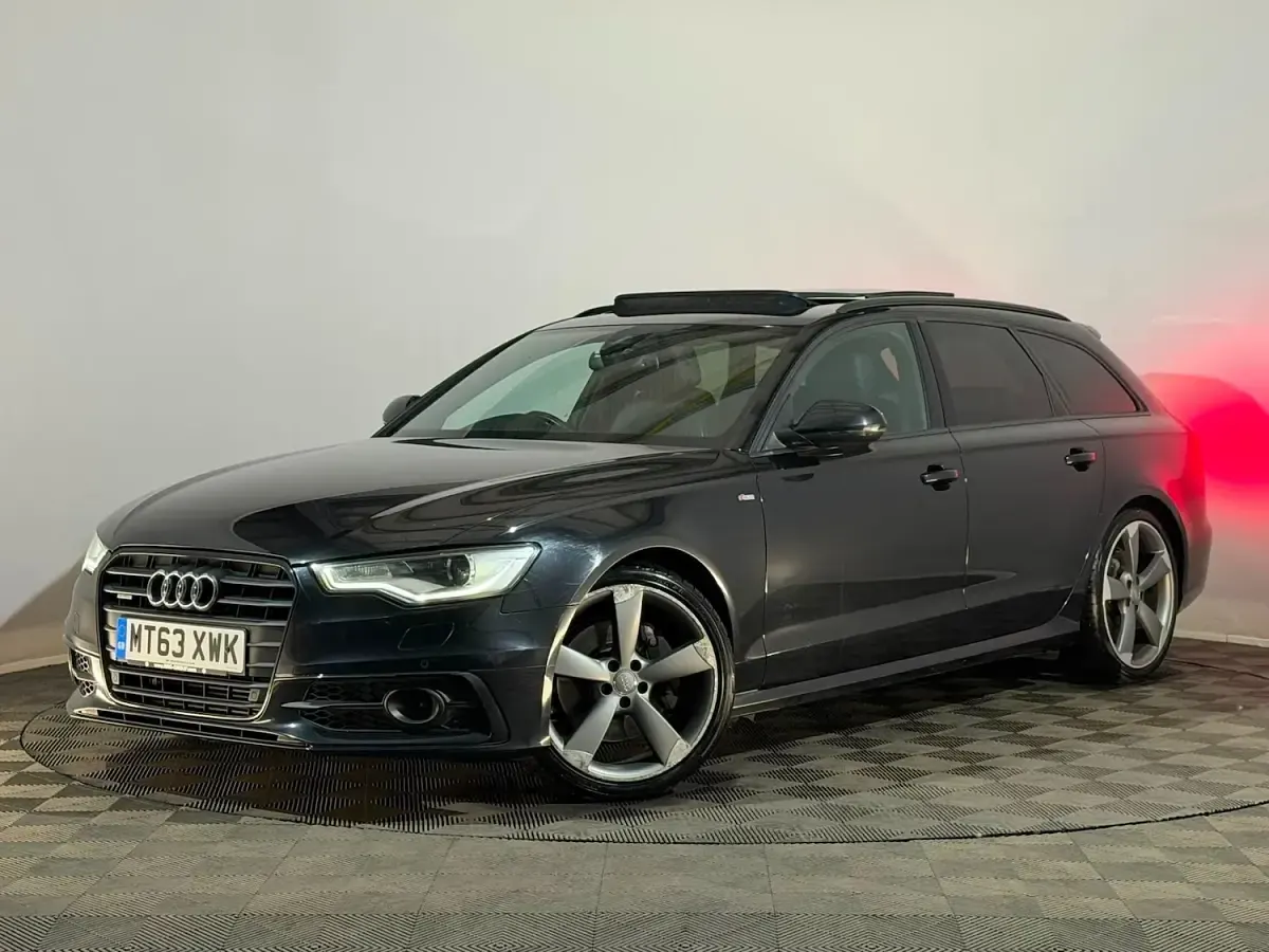 Used Audi A6 Black Edition 240 HP (176 kW) 2013 Black Estate