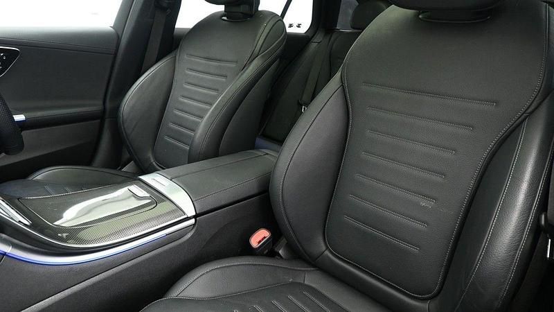 Used Mercedes C300e AMG line 2022 Selenite gray  metallic finish Estate