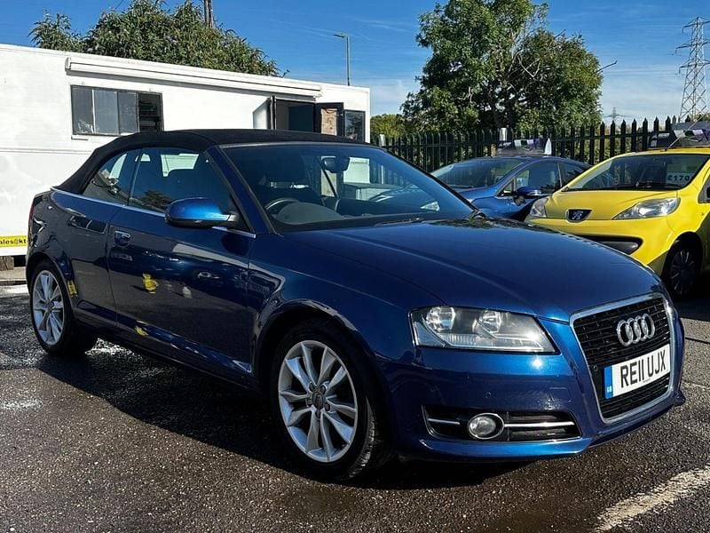 Blue Used 2011 Audi A3 Cabriolet Sport Cabriolet | £4,950 - Image 1/4