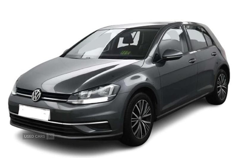 Used VW Golf VII SE 125 HP (91 kW) 2018 Grey Hatchback