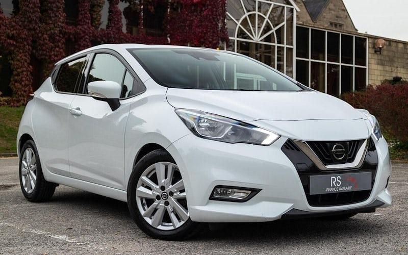 White Used 2019 Nissan Micra Acenta Hatchback | £8,990 (Fair price) - Image 1/4