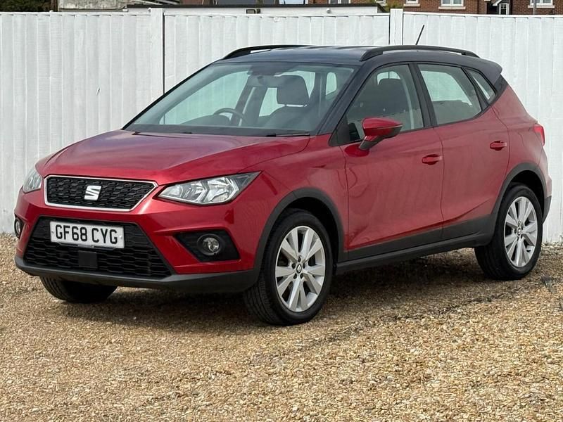 Red Used 2018 Seat Arona SE Technology SUV | £12,999 (A bit pricey) - Image 1/4