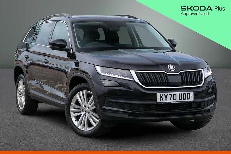 Used Skoda Kodiaq SE 200 HP (147 kW) 2021 Black SUV