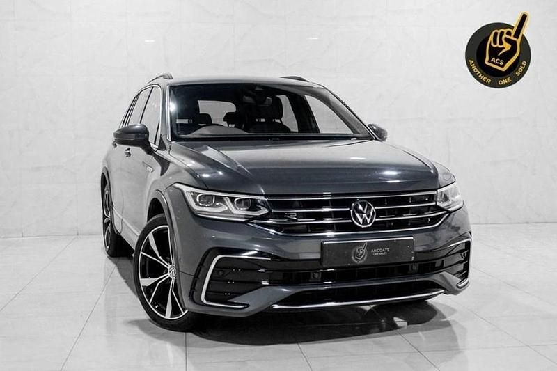 Used VW Tiguan R-line 150 HP (110 kW) 2021 Grey SUV