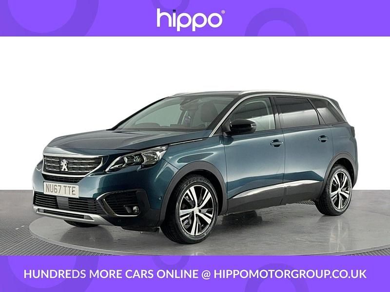 Used Peugeot 5008 Allure 120 HP (88 kW) 2017 Green Hatchback
