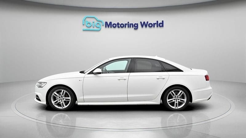 Used Audi A6 S-Line 190 HP (139 kW) 2018 White Sedan