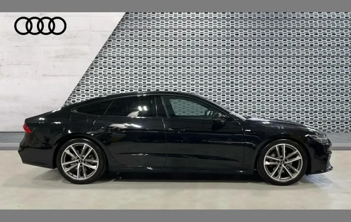 Used Audi A7 Black Edition 265 HP (194 kW) 2021 Black Sedan