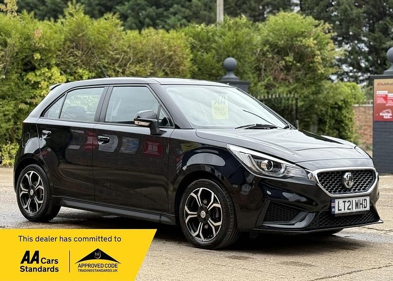 Black Used 2021 MG MG3 Excite Hatchback | £7,490 (Fair price) - Image 1/1