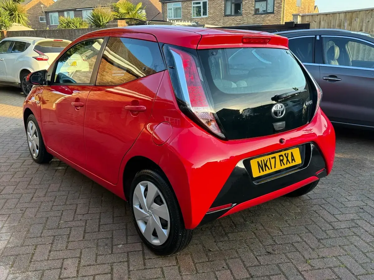 Used Toyota Aygo X-play 2017 Red Hatchback