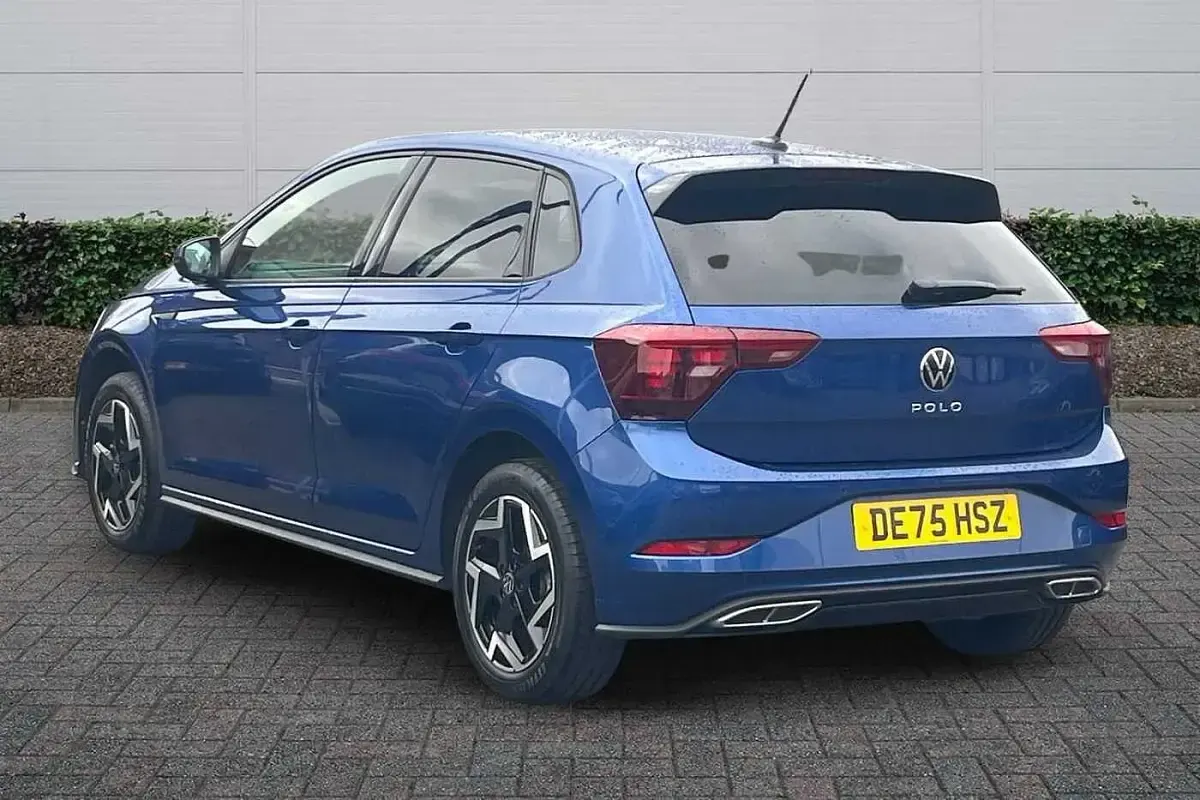 Used VW Polo R-line 115 HP (84 kW) 2025 Blue Hatchback
