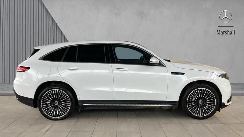 Used Mercedes EQC400 AMG Line Premium 300 kW (408 HP) 2023 White SUV