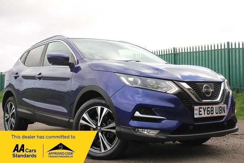 Used Nissan Qashqai N-Connecta 2018 Blue SUV