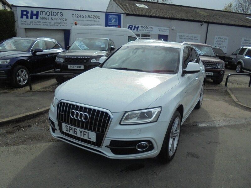 White Used 2016 Audi Q5 S-line plus SUV | £9,990 (Fair price) - Image 1/4