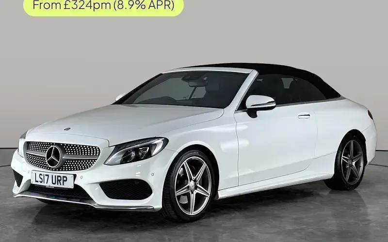 Used Mercedes C220 AMG line 170 HP (125 kW) 2017 Cabriolet