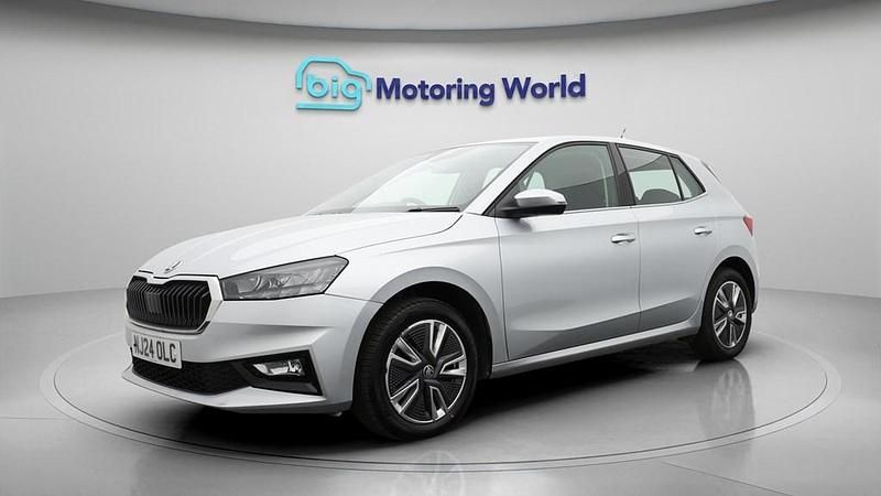 Used Skoda Fabia SE L 110 HP (80 kW) 2024 Silver Hatchback